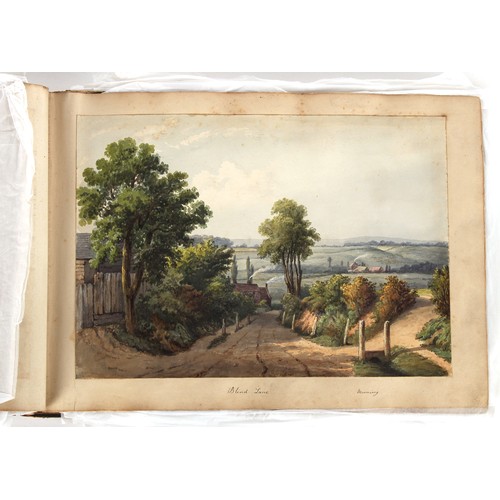 39 - Property of a deceased estate - William Hubbard (19th century) - 'SKETCHES IN CRAYFORD, KENT, AND IT... 