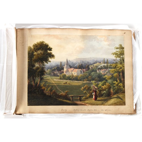 39 - Property of a deceased estate - William Hubbard (19th century) - 'SKETCHES IN CRAYFORD, KENT, AND IT... 