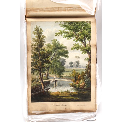 39 - Property of a deceased estate - William Hubbard (19th century) - 'SKETCHES IN CRAYFORD, KENT, AND IT... 