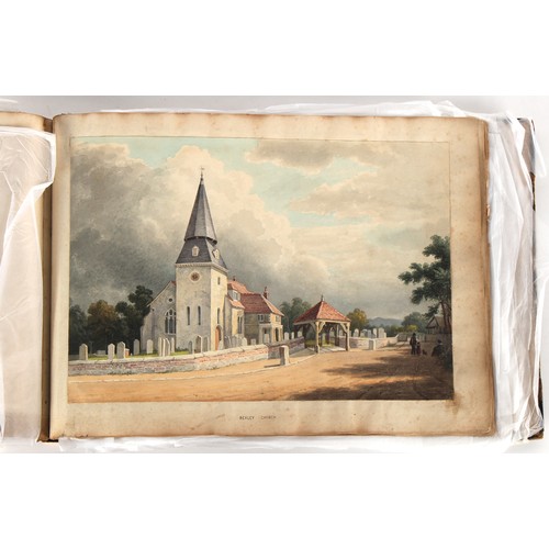 39 - Property of a deceased estate - William Hubbard (19th century) - 'SKETCHES IN CRAYFORD, KENT, AND IT... 