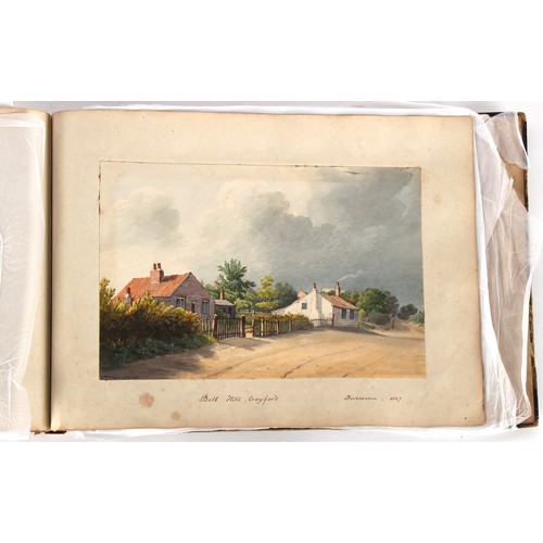 39 - Property of a deceased estate - William Hubbard (19th century) - 'SKETCHES IN CRAYFORD, KENT, AND IT... 