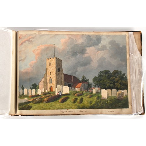 39 - Property of a deceased estate - William Hubbard (19th century) - 'SKETCHES IN CRAYFORD, KENT, AND IT... 