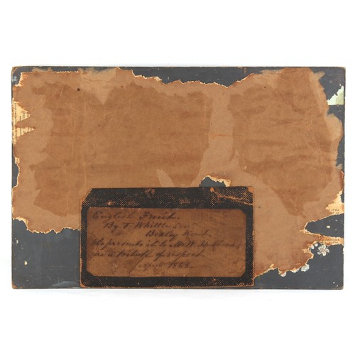 51 - Property of a deceased estate - Thomas Whittle Senior (act.1854-1879) - 'ENGLISH FRUIT', A STILL LIF... 