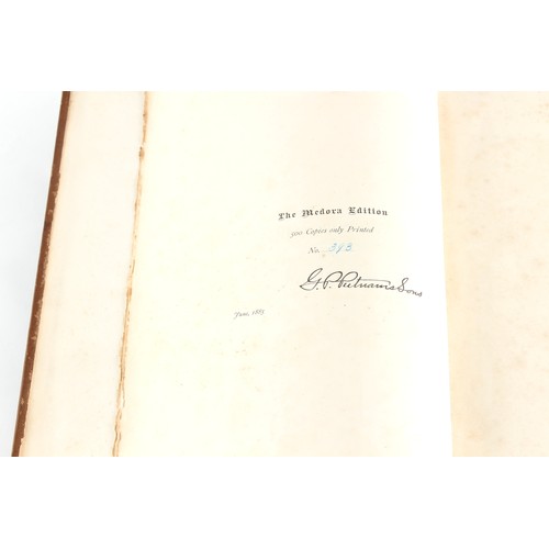 4 - Property of a deceased estate - ROOSEVELT, Theodore - 'Hunting Trips of a Ranchman Sketches of Sport... 