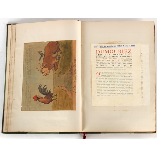 12 - Property of a lady - Napoleonic historical interest - BROADLEY, Alexander Meyrick, and ROSE, John Ho... 