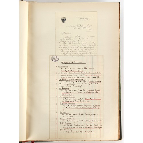 12 - Property of a lady - Napoleonic historical interest - BROADLEY, Alexander Meyrick, and ROSE, John Ho... 