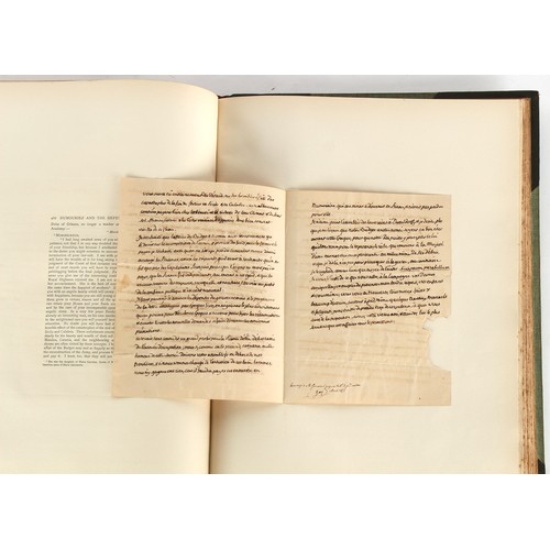 12 - Property of a lady - Napoleonic historical interest - BROADLEY, Alexander Meyrick, and ROSE, John Ho... 