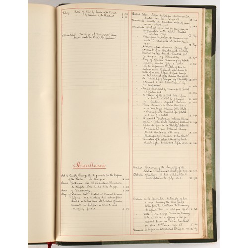 12 - Property of a lady - Napoleonic historical interest - BROADLEY, Alexander Meyrick, and ROSE, John Ho... 