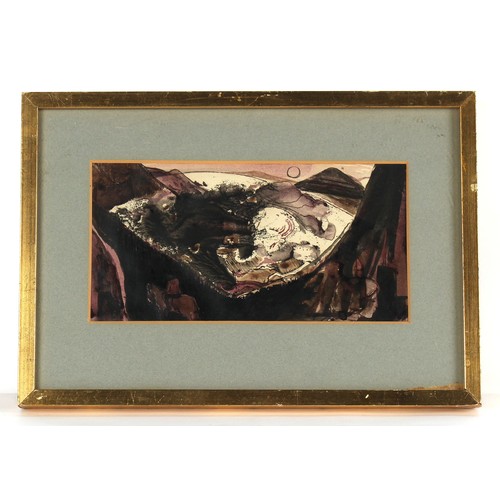 41 - ARR - Property of a lady - Keith Frederick Grant (1930-2012) - 'DEPARTURE' - mixed media on paper, 5... 