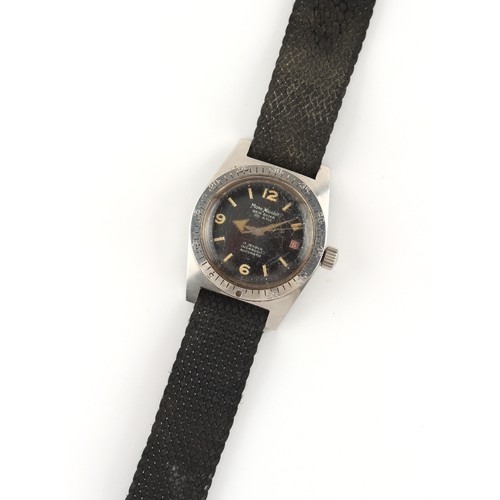 43 - Property of a lady - a gentleman's Marc Nicolet Skin Diver automatic wristwatch, 35mm, appears to be... 