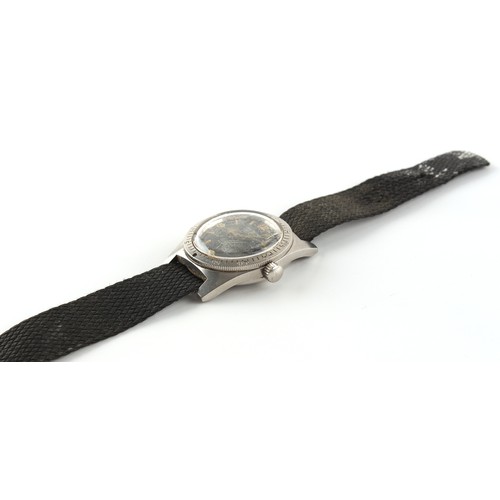43 - Property of a lady - a gentleman's Marc Nicolet Skin Diver automatic wristwatch, 35mm, appears to be... 