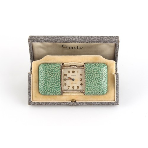 60 - Property of a deceased estate - an early 20th century Movado Chronometre Ermeto 935 grade silver & s... 