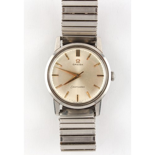 24 - Property of a deceased estate, a private collection of watches - a gentleman's Omega Seamaster stain... 