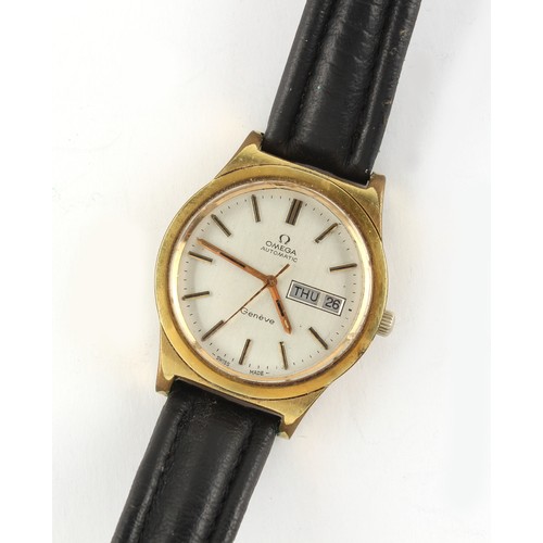 15 - Property of a deceased estate, a private collection of watches - a gentleman's Omega Geneve automati... 