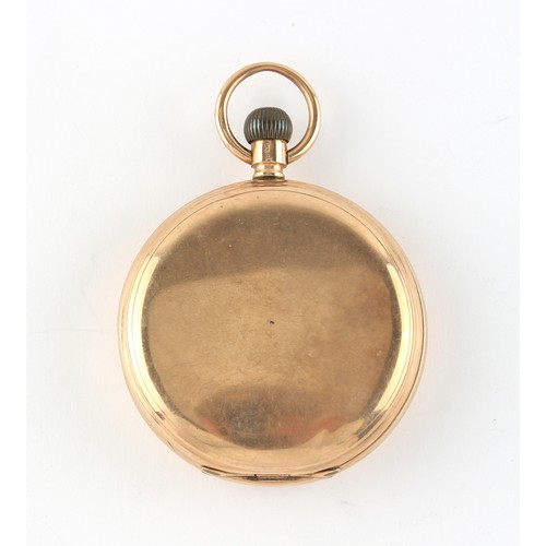 11 - Property of a deceased estate, a private collection of watches - an early 20th century 9ct gold full... 