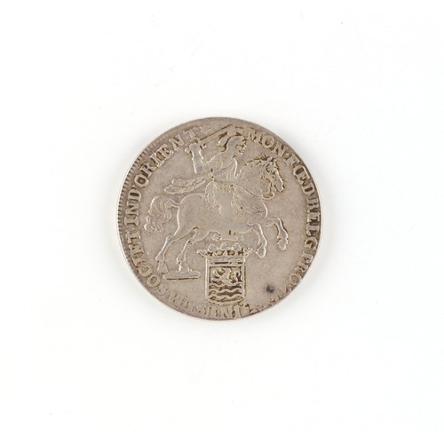 184 - Property of a lady - coin - a 1740 Dutch East India Company (Netherlands East Indies) ducaton, silve... 