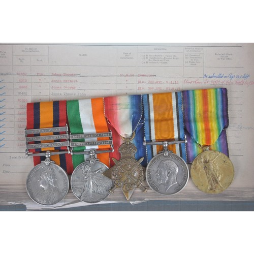 12 - 1st July 1916 Somme casualty group to 6366 Private George Jones of the South Wales Borderers born 18... 