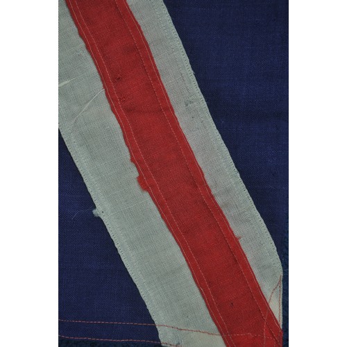 30 - WW2 British Union Jack Flag. Having multi panelled construction denoting manufacture of the period. ... 