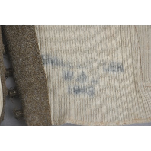 37 - WW2 British Issue Kneepads for SOE/Airborne Troops . Issued to paratroopers & members of the SOE... 