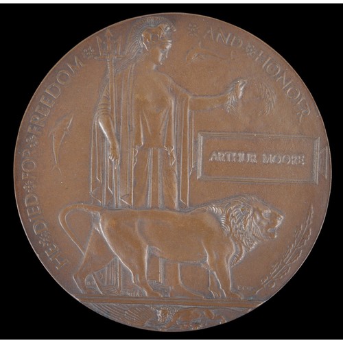 23 - 1st July 1916 First day Somme Casualty 11th Accrington Pals , East Lancs Death Plaque & Related ... 