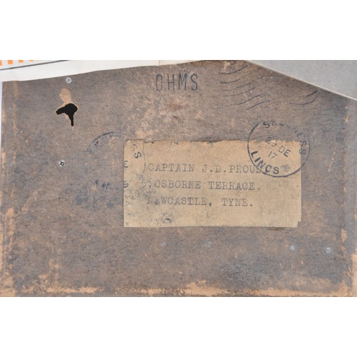 58 - WW1 British KIA 1918 MC & Bar Recip RAMC Officers Private Purchase 'MUTAX' Clothes Brush. Named ... 