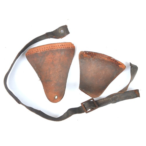 40 - WW1 French Armee D'Afrique Infantry Adrian Helmet. An M15 Infantry Adrian helmet with mustard colour... 