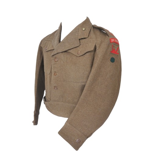 126 - 1st Battalion Ox & Bucks , 53rd Welsh Inf.Division Officer Battledress - Landed Normandy June 19... 
