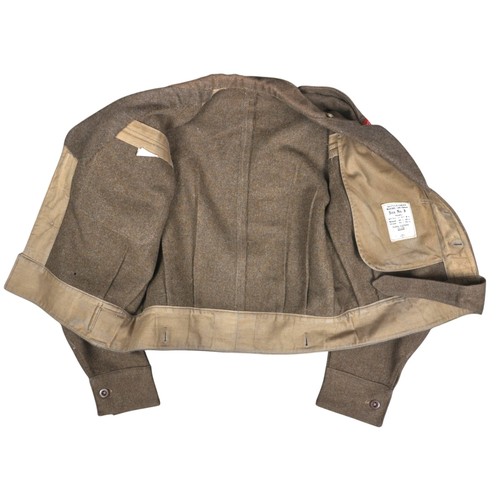 126 - 1st Battalion Ox & Bucks , 53rd Welsh Inf.Division Officer Battledress - Landed Normandy June 19... 