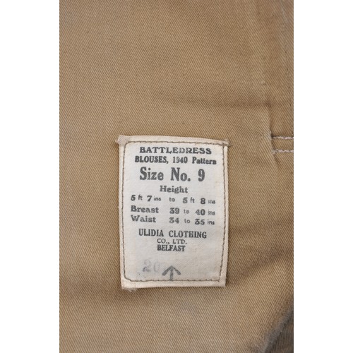 126 - 1st Battalion Ox & Bucks , 53rd Welsh Inf.Division Officer Battledress - Landed Normandy June 19... 