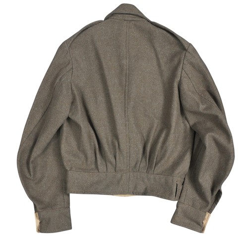 119 - ATS Battledress Blouse With Insignia Removed. Battledress for female issue having clothing label to ... 