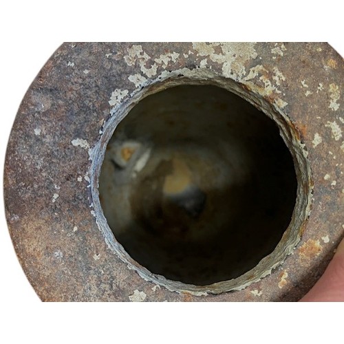 162 - WW2 German 50KG Aerial Bomb. Reputedly dropped on Portsmouth in WW2 & kept as a gate guard by a ... 