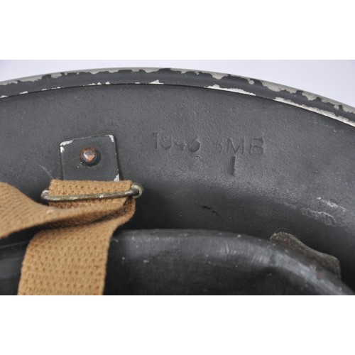 109 - British Home Front 'YMCA' Helmet 1943. Civil Defence MkII helmet of the YMCA ( Young Mens Christian ... 