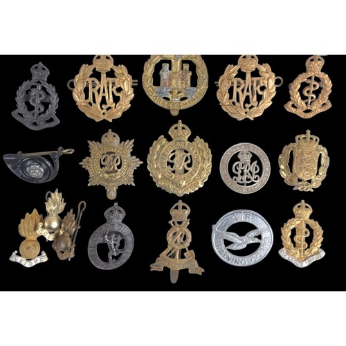 2 - Quantity of British Army & RAF Cap Badges Of Various Periods.