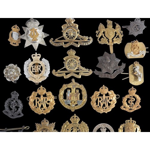 2 - Quantity of British Army & RAF Cap Badges Of Various Periods.