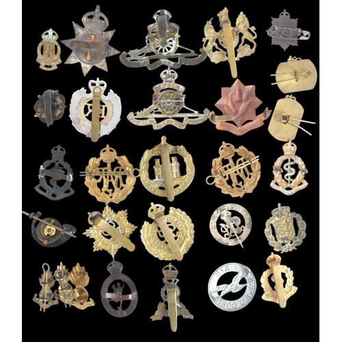 2 - Quantity of British Army & RAF Cap Badges Of Various Periods.