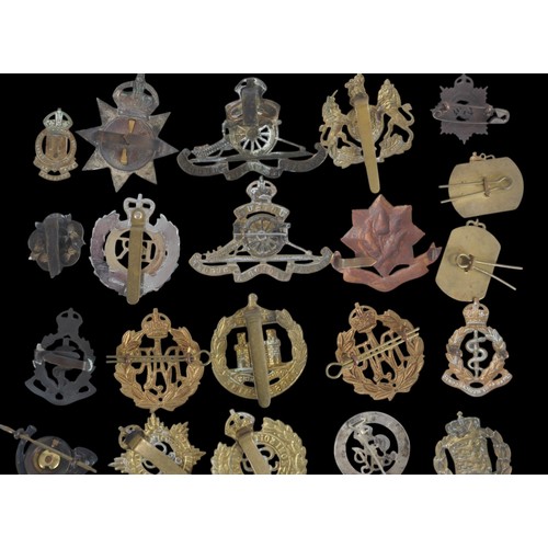 2 - Quantity of British Army & RAF Cap Badges Of Various Periods.