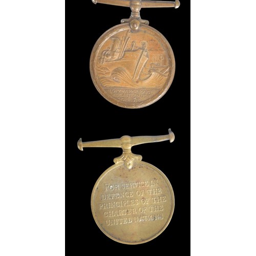 36 - A Quantity Of WW2 Campaign & War Medals. Comprising Atlantic Star, Burma Star, Pacific Star, Cop... 