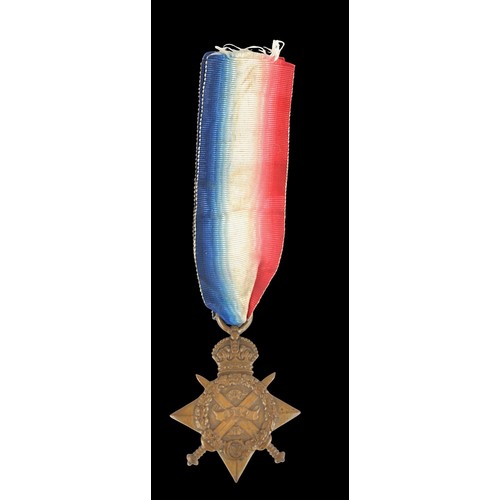 18 - 'Old Contemptibles' Great War 1914 Star. T.S 323 DVR:R.W.FOLEY A.S.C. ( Driver Army Service Corps ).