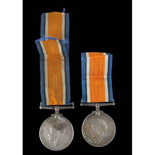 20 - Two Great War Medals Machine Gun Corps & Cheshire Regiment. Recipients 162459 PTE J.KILLEEN MGC ... 