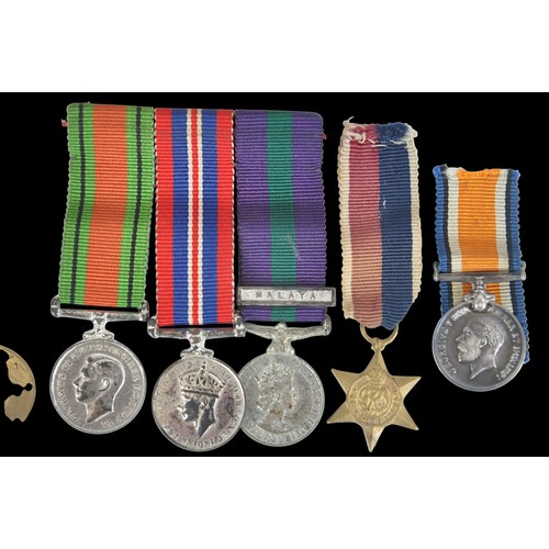 34 - Group Of Miniature Medals WW1/WW2.