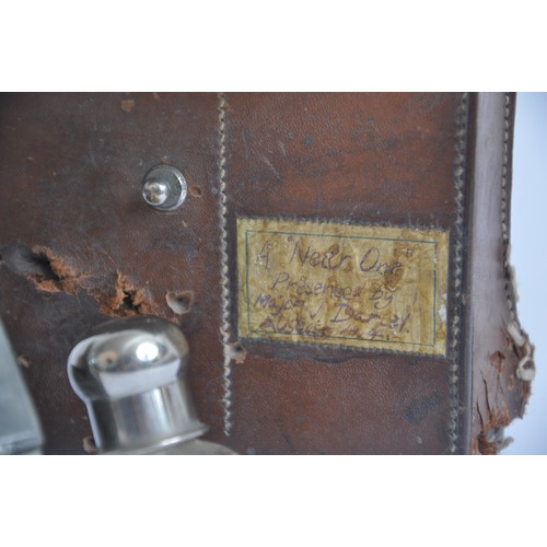 76 - Cavalry Officers Bullet Damaged Ration Box this part of the cavalry equipment as purchased by office... 