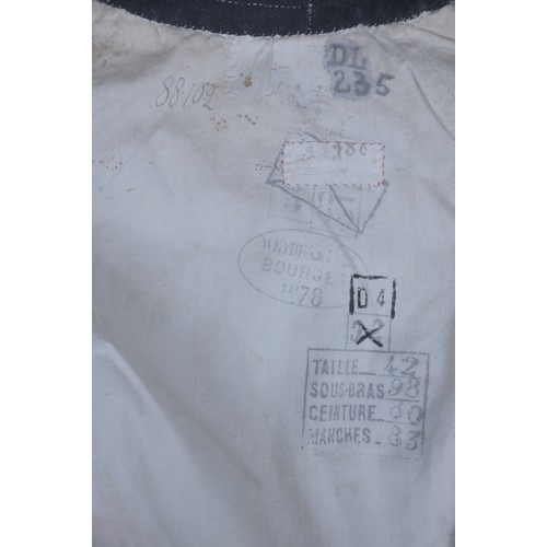 49 - WW1 French 1879 Pattern Infantry tunic . This pattern was still being worn during the early frontier... 