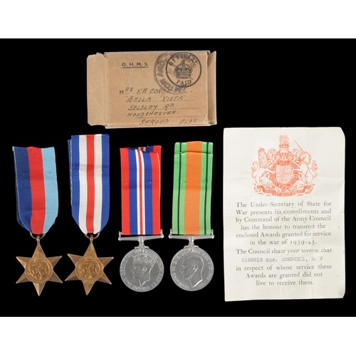 25 - CSM Williams 203776 , 2/5th Lancashire Fusiliers Death Plaque, Card Envelope & Red Cross Letter ... 