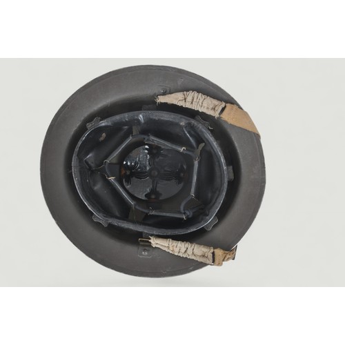 130 - D-Day Operation Overlord Interest North Staffs Officer Helmet - Attached G-3 Division Supreme Headqu... 