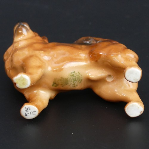 11 - Royal Doulton figure of a Chow dog K15. 55mm high.