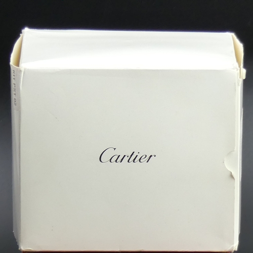 26 - Ladies 18ct and Stainless Steel Cartier Santos quartz watch, with the original box and papers.
Watch... 