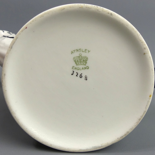 168 - Edwardian Aynsley porcelain cabaret set on tray. 31.5 cm. UK Postage £20.