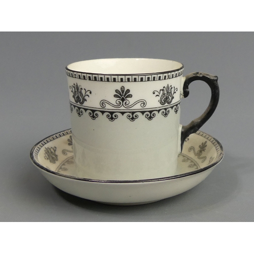 168 - Edwardian Aynsley porcelain cabaret set on tray. 31.5 cm. UK Postage £20.