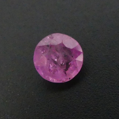 59 - 1.62ct certificated natural pink sapphire, heat enhanced. UK Postage £12.