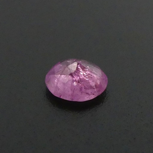 59 - 1.62ct certificated natural pink sapphire, heat enhanced. UK Postage £12.